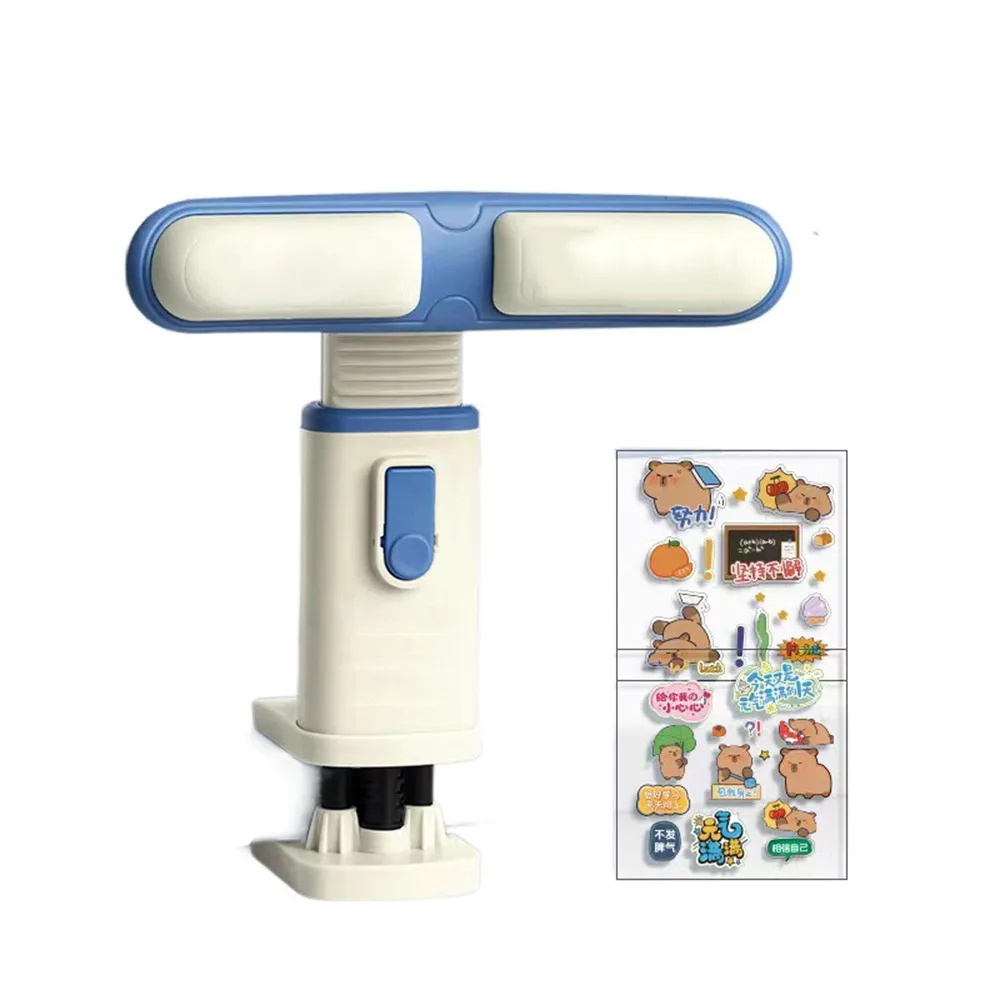 

Регулируемый корректор осанки сидя Capybara с блокнотом, розовый/синий/белый