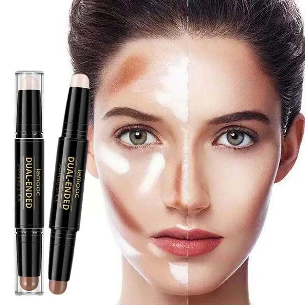 

Dual-Headed Contour Highlight Repair Bar Nasal Shadow Shadow Repair 2023 Concealer Stick Highlight Nasal Makeup Bar Trimmin A2P9