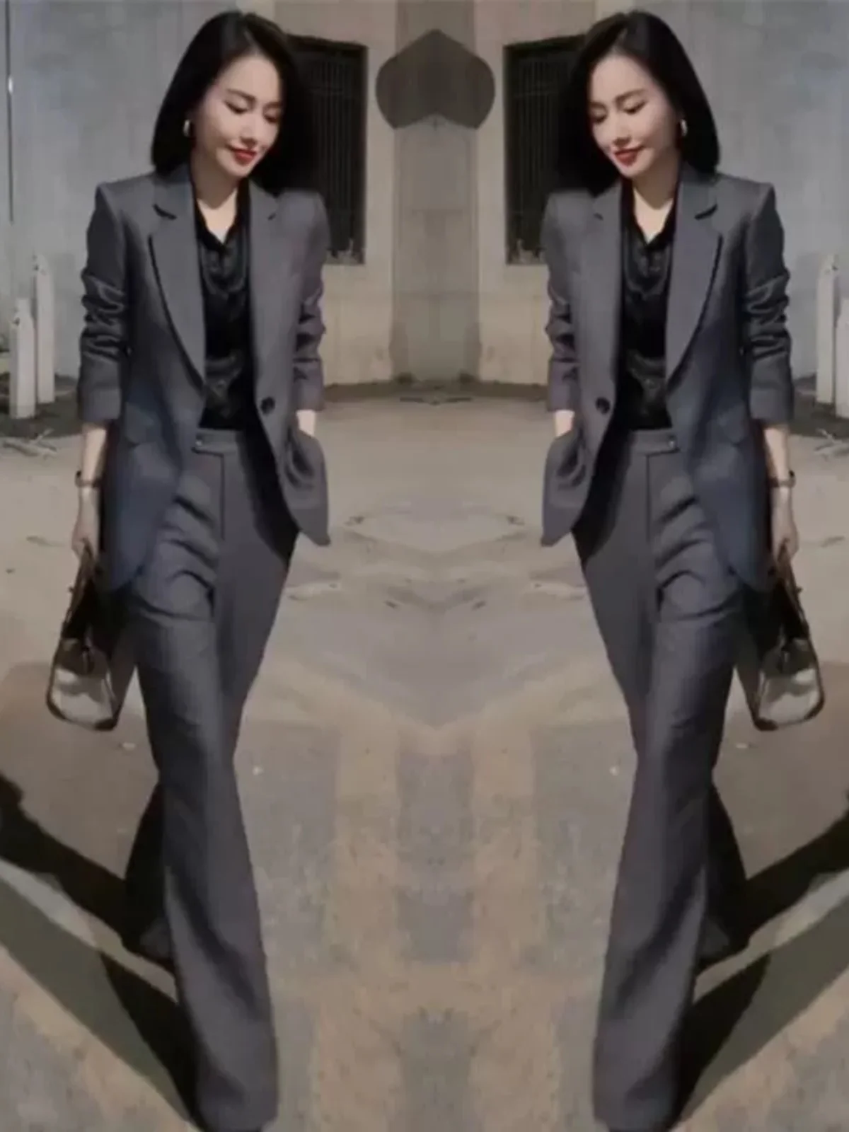 Весна 2024 Интернет-праздник новый модный профессиональный костюм женский