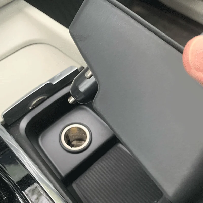 car qi wireless charger phone charger charging plate phone holder accessories for volvo xc90 s90 v90 xc60 v60 s60 free global shipping