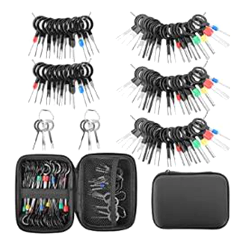 

Car Terminal Removal Wiring Crimp Connector Puller Repairing Tool Wire Terminal Release Depinning Tools for Auto Car AOS