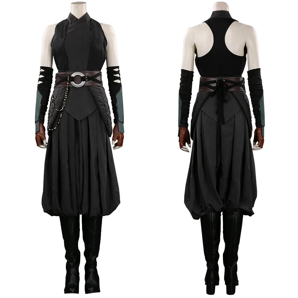 

Ahsoka женский костюм для косплея, костюм фантазии, маскировка, топ для взрослых женщин, брюки, пояс, фантазийные наряды, костюм на Хэллоуин, карнавал, 2023