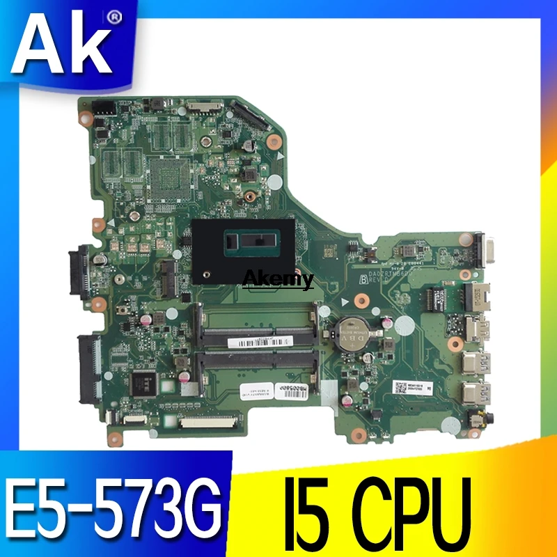 Материнская плата для ноутбука Acer aspire E5-573G I5-5257U CPU DA0ZRTMB6D0 NBMVH11006 материнская -