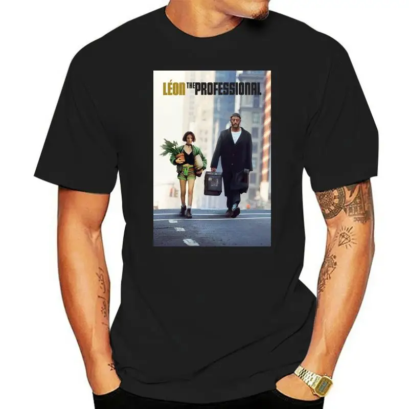 Leon The Professional V2 футболка белый постер для фильма все размеры