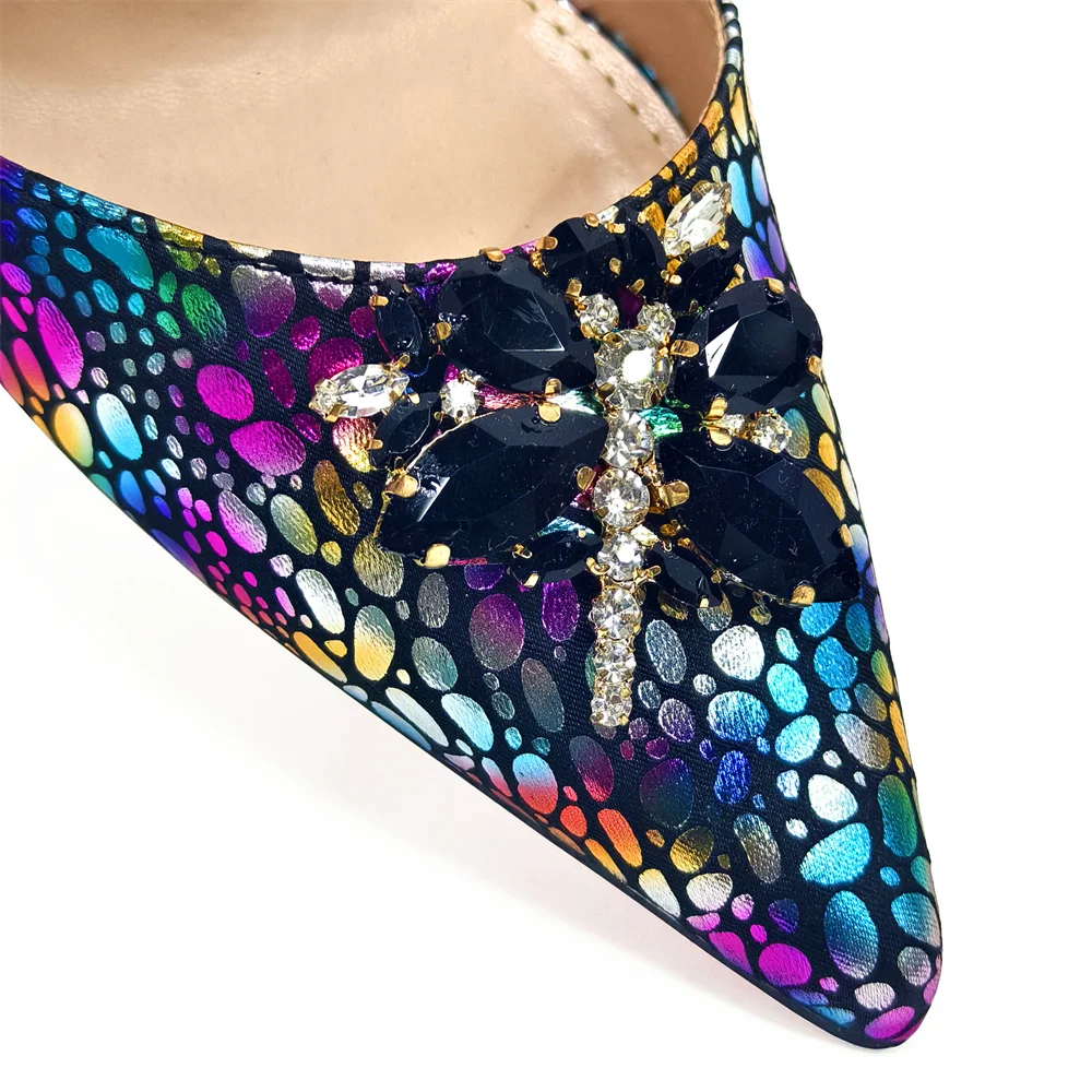 Весенние Новые поступления 2024 итальянский дизайн яркий цвет острый носок