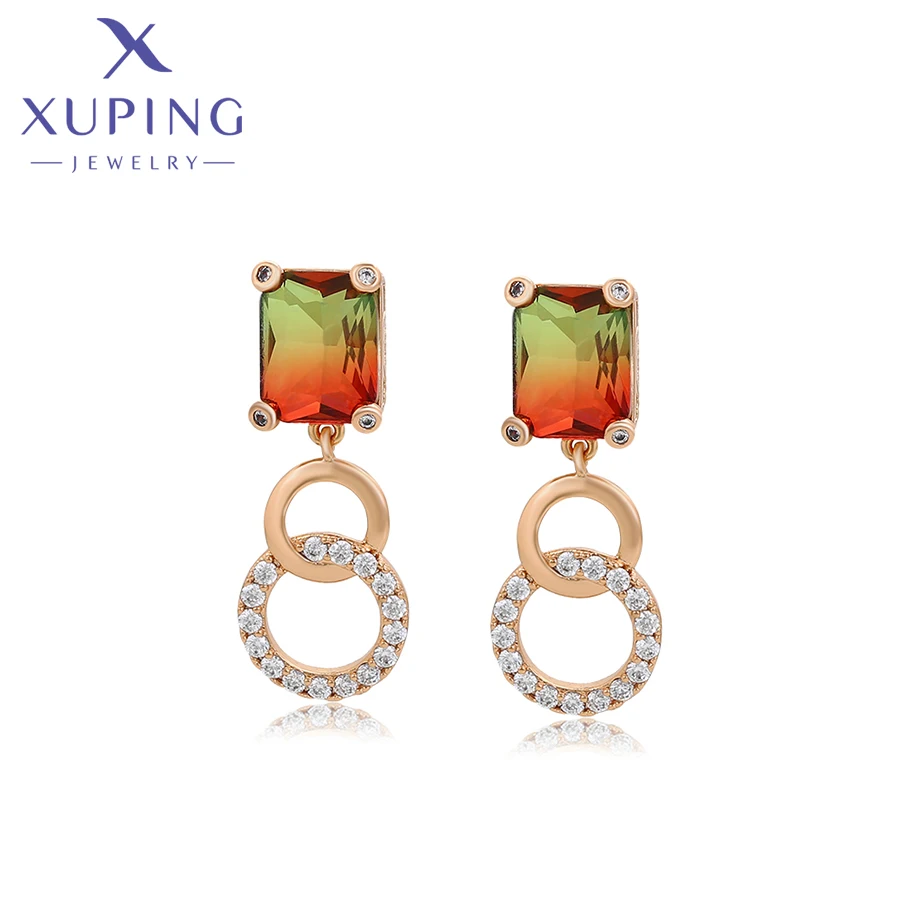 

Xuping Jewelry New Arrival Charm Gold Color Earring for Women Gift X000446679