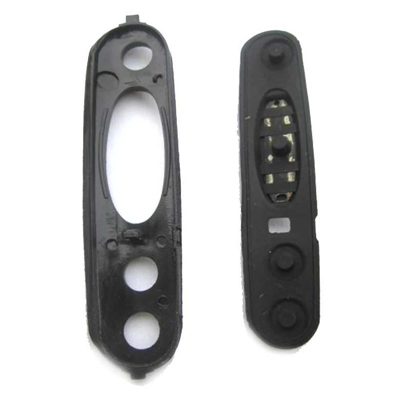 Lot 10 Set PTT Button Lock and PTT Rubber Key for Motorola GP328 GP338 GP340 GP380 PTX760 MTX960 MTX900 HT1250 PRO7350 Radio