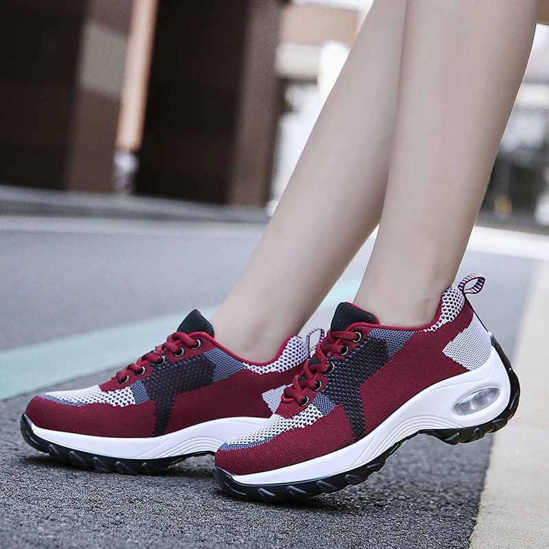 Woman Shoes Woman Fashion Casual Women Sneakers Soft Women Vulcanize Sneakers Shoes Mesh Sneakers Women Shoes Sneakers