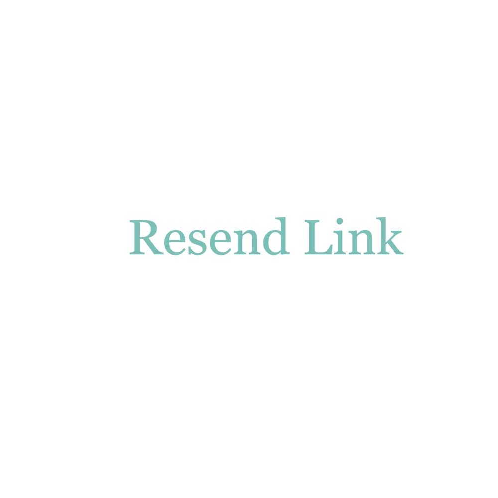 

Resend Link