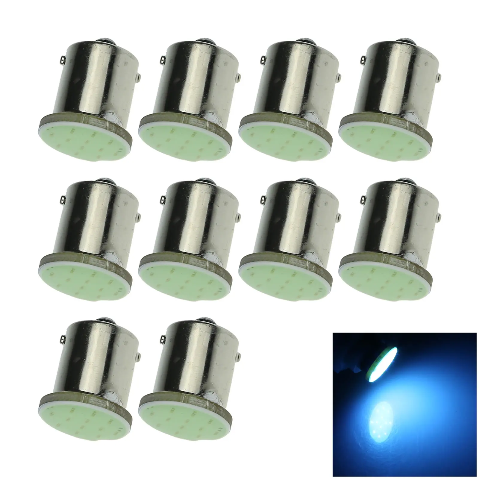 10x Ледяной Синий Автомобиль 1156 инструмент лампочка с байонетным креплением 1
