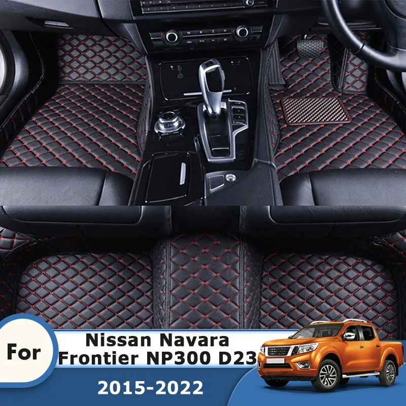 

Автомобильные коврики RHD для Nissan Navara NP300 2022 2021 2020 2019 2018 2017 2016