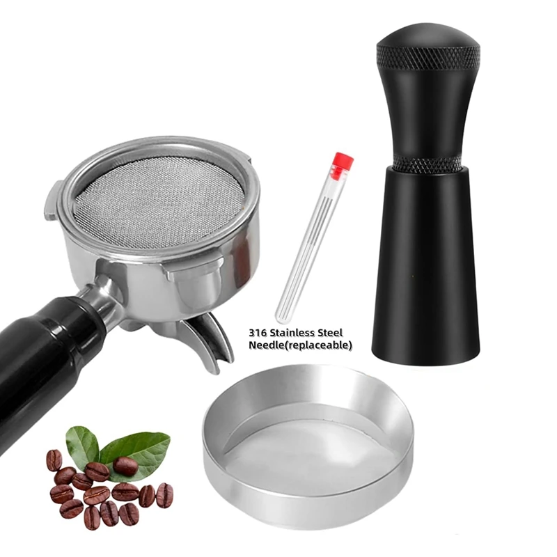 Аксессуары для эспрессо 51 мм инструмент WDT мешалка кофе воронка удлинения и набор