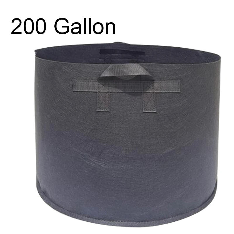 

200 Gal large garden tree grow pots flower Vegetable Seedling grow bags garden pots planter flower pots garden tool large Q1