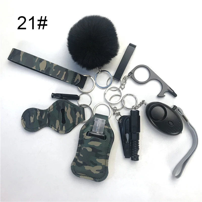 

10 шт., набор брелоков для самозащиты