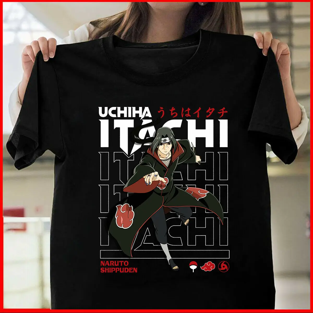

Горячая распродажа! Uchiha Itachi Naruto аниме Манга Футболка Размер S-3XL