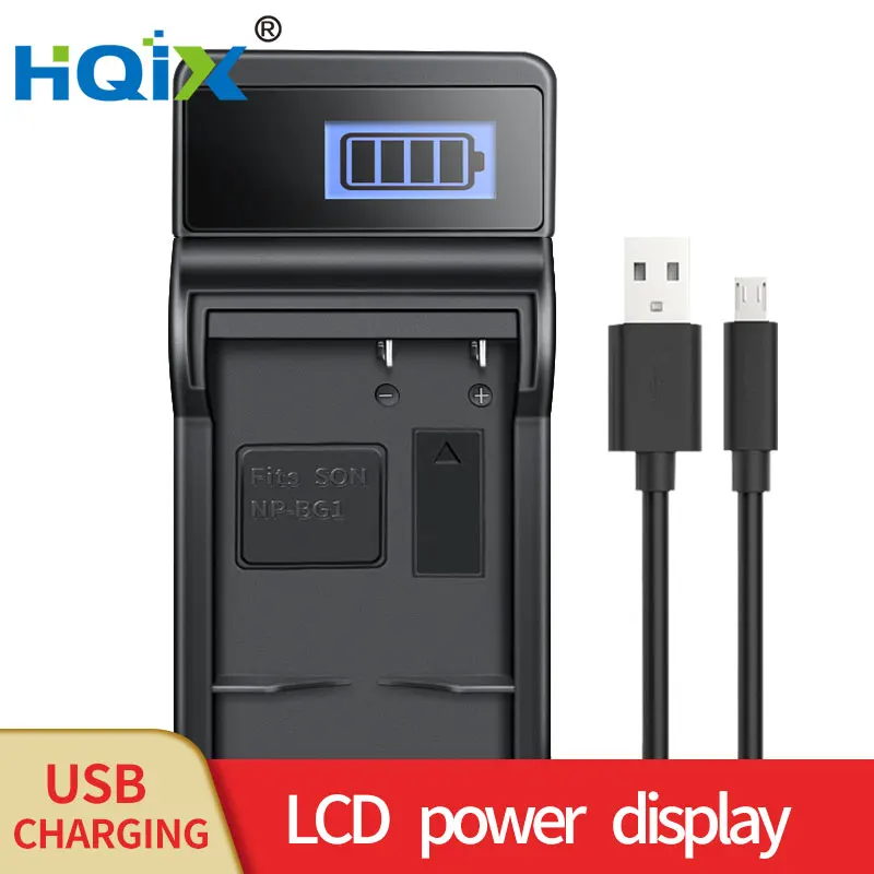 

HQIX for Sony DSC-W30 W35 W40 W50 W55 W70 W80 W85 W90 W100 W110 W115 W120 W125 W130 W150 W170 Camera NP-BG1 FG1 Charger Battery