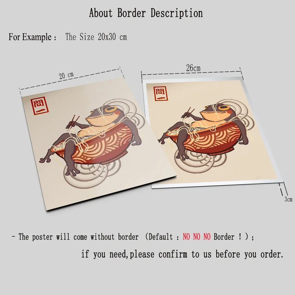 Винтажный постер с изображением лягушки