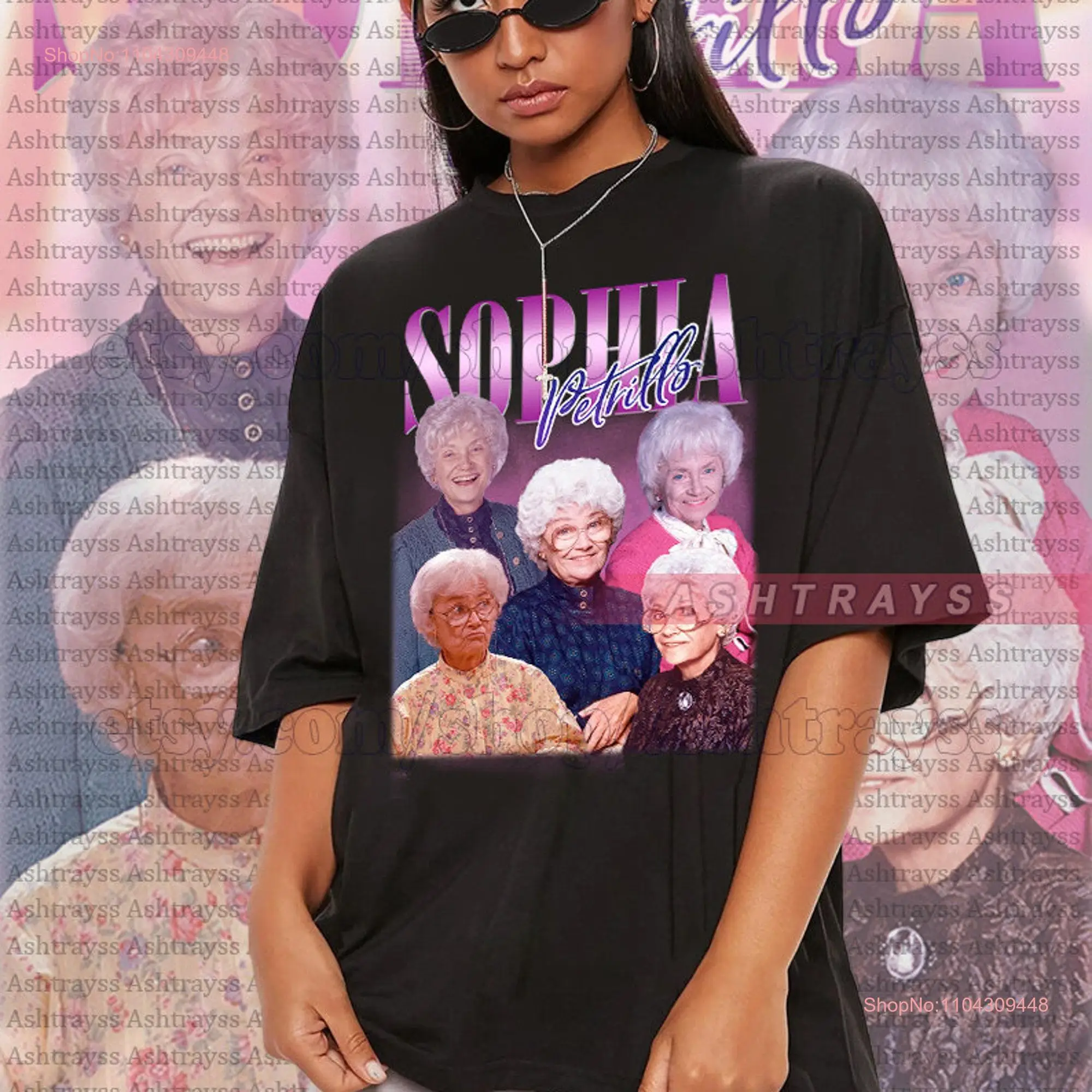 Sophia Petrillo Vintage Bootleg T Shirt Estelle Getty long or short sleeves