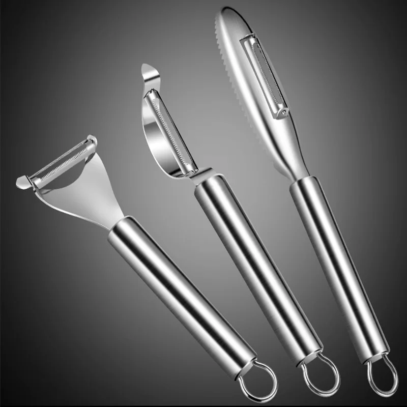 

Stainless Steel Fish Scale Planer Kitchen Tool Household Potato, Vegetable and Fruit Planer, Peeler, Fruit Peeler, Peeler