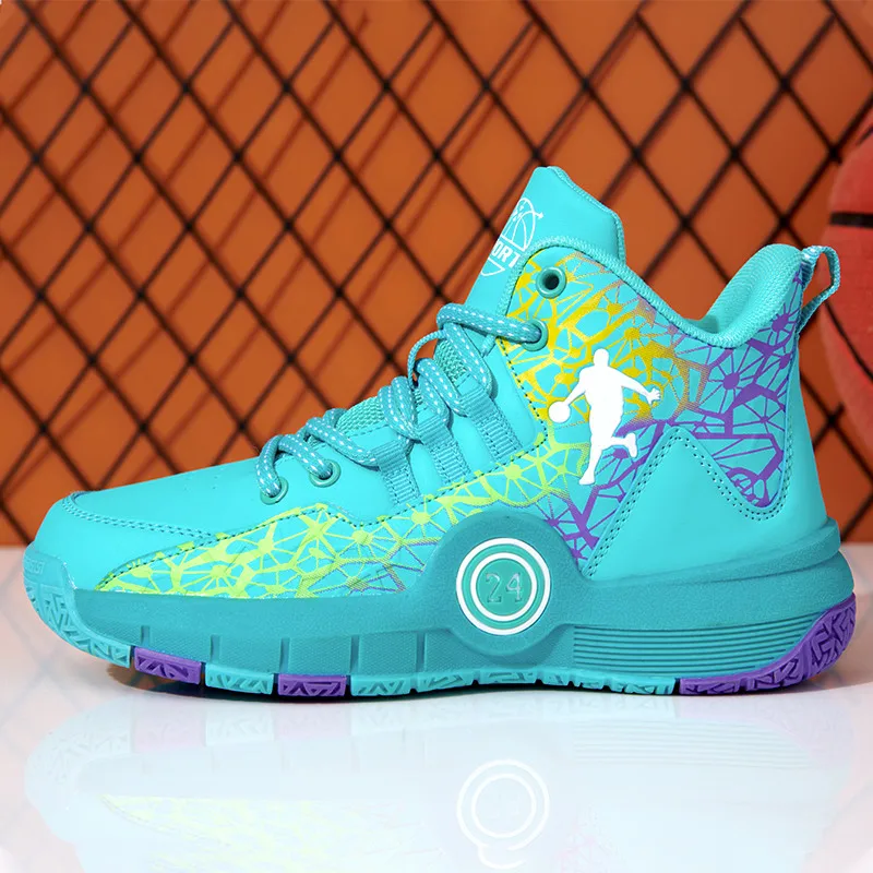 Hot Sale Brand Basketball Shoes for Men High Top Sneakers Kids Mens Retro Basketball Sneakers Boys Sports Shoes Basket Footwear