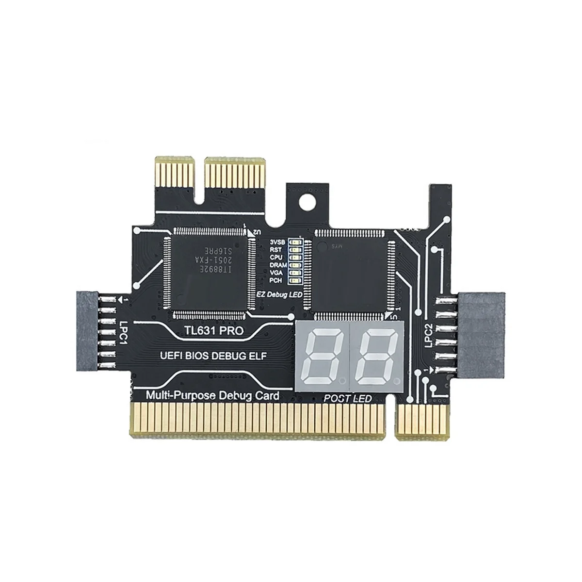 TL631 Pro диагностическая карта PCI PCI-E Mini материнская плата многофункциональный