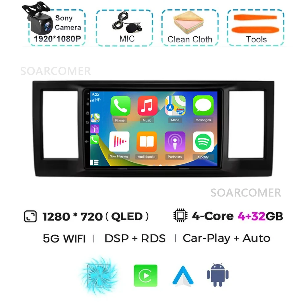 

Для VW Volkswagen Caravelle 6 T6 2015-2020 GPS DVD DSP автомобильный радиоприемник мультимедийный видеоплеер Android 15 авто Carplay навигация