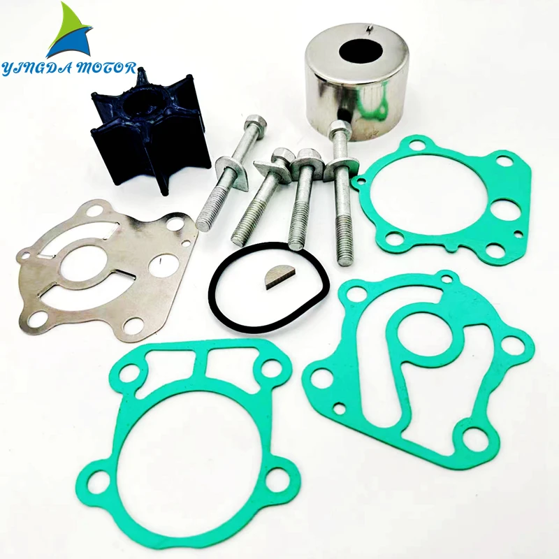 Комплект крыльчатки водяного насоса 67F-W0078 для подвесного мотора Yamaha 4T F75 F80 F90 F100