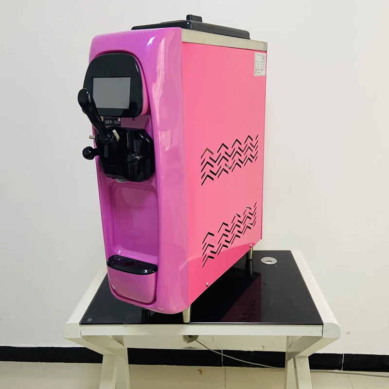 

Оборудование для пересылки пищевых продуктов CE, машина для мороженого с одним кастрюлем и полным хладагентом