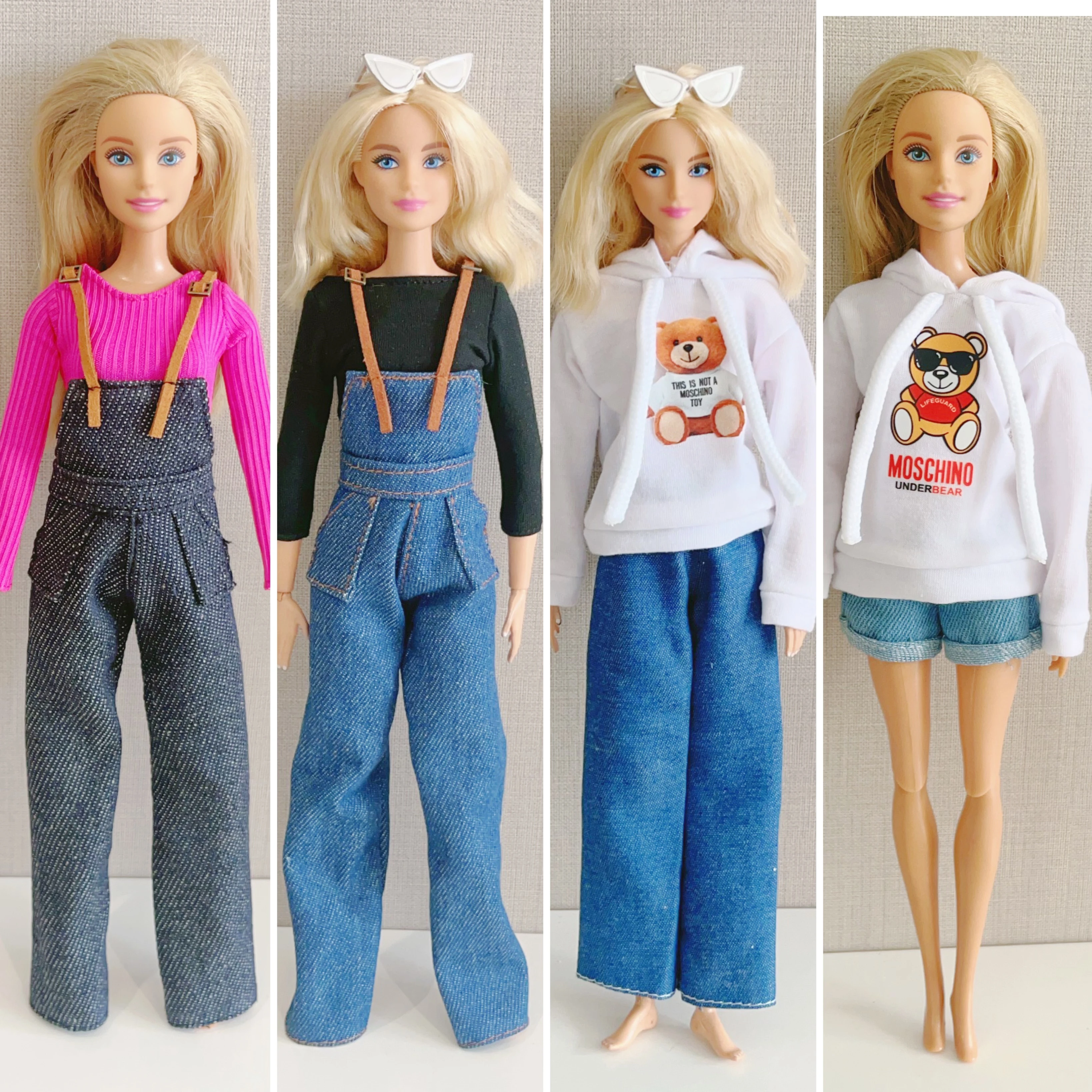Новая Одежда для куклы Барби Модные Повседневные наряды одежда ручной работы