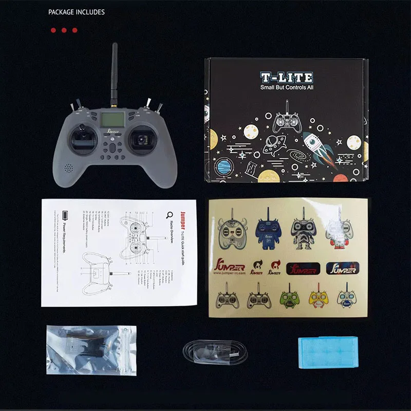 Jumper T-Lite V2 Пульт дистанционного управления RC Модель ELRS JP4IN1 Датчик Холла Подвески