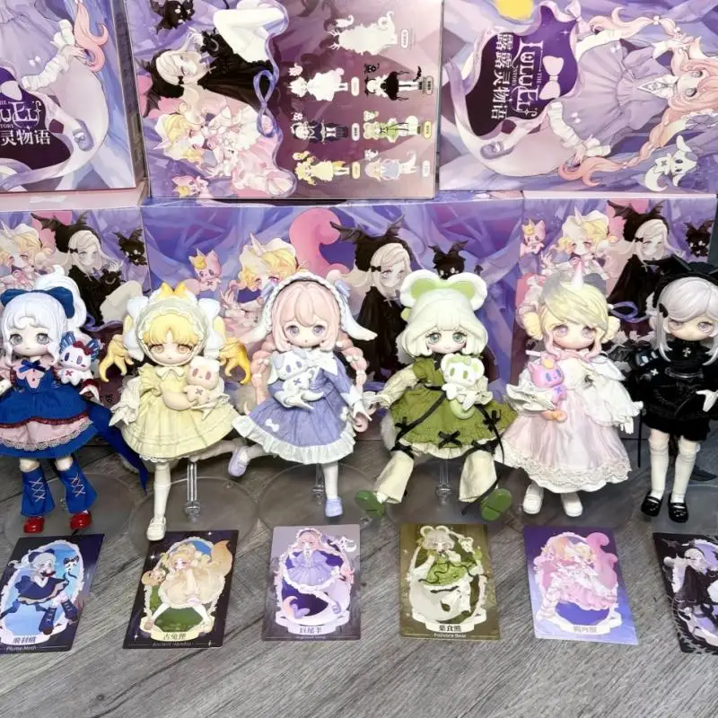 Фото Оригинальная серия «Luluelf Story», 1/12 Bjd, слепая коробка, кавайная аниме-фигурка, подвижная кукла, коллекция игрушек, фигурка, Рождественский подарок №1