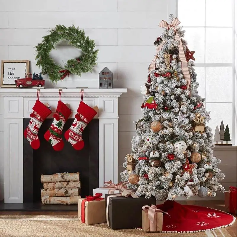 Сосновая гирлянда реалистичная кедровая рождественская для мантии 1 9 м/6 23 фута