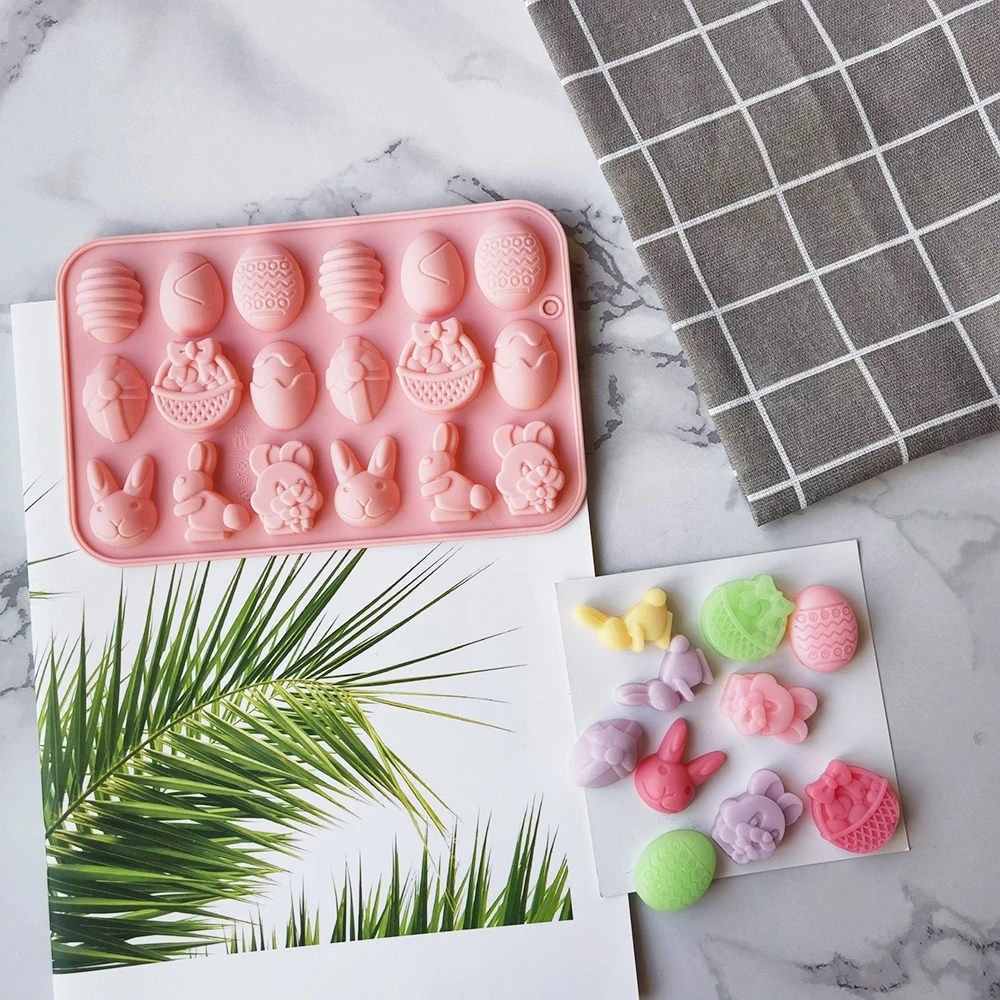 

Новая силиконовая форма для выпечки, 18 отверстий, форма для печенья и шоколада, сделай сам, подарок на день Святого Валентина, сделай сам, акс...