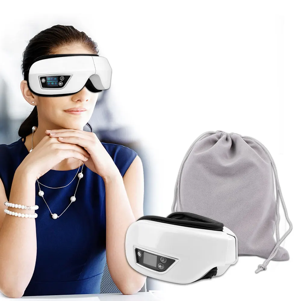 

6D Eye Care Instrumen Heating Bluetooth Music Relieves Fatigue and Dark Circles Smart Airbag Vibration Eye Massager Rechargeable