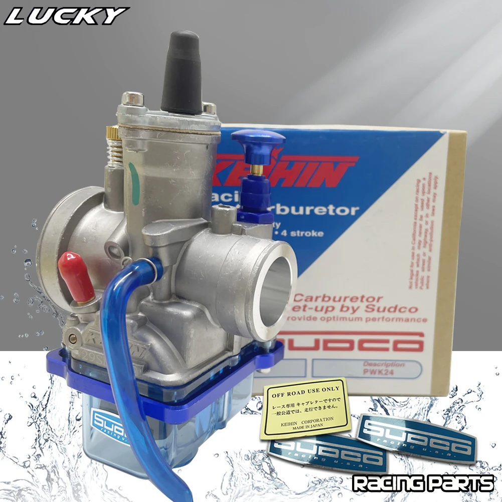 Карбюратор PWK 24 26 28 30 32 34 мм для мотоцикла Carb с Power Jet Racing 125-300 Keihin универсальные