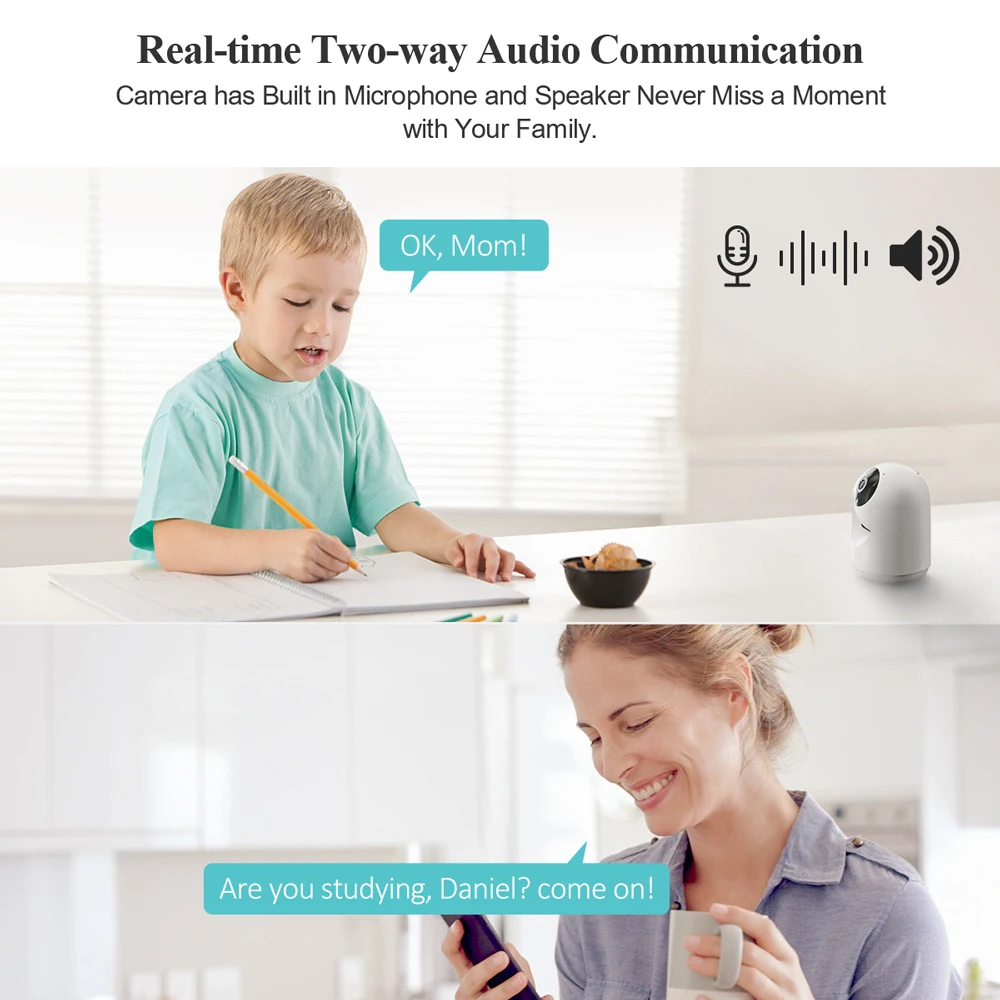 IP-камера видеонаблюдения Techage HD 3 Мп с поддержкой Wi-Fi |