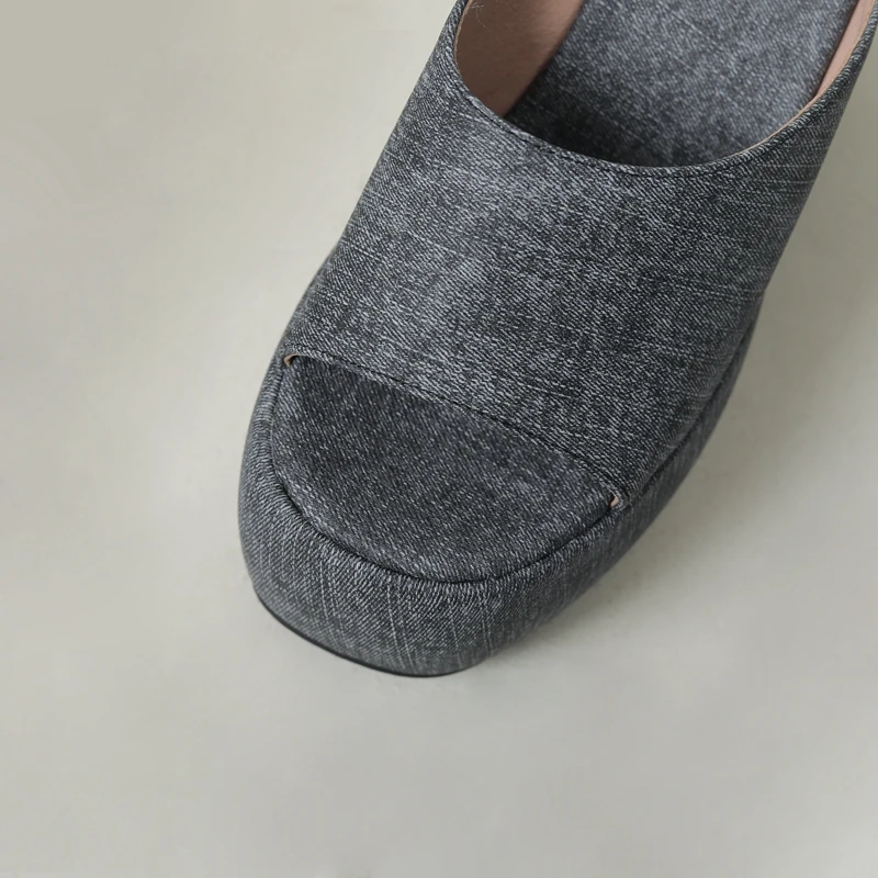 Girseaby брендовые женские сандалии с открытым носком без шнуровки на танкетке