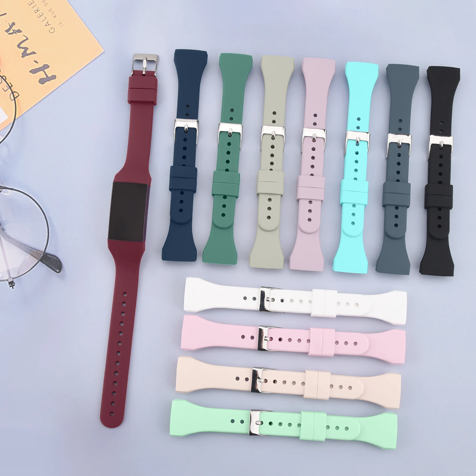 Ремешок для часов Fitbit Charge 4 сменный Браслет спортивных силиконовый браслет 3/3 SE