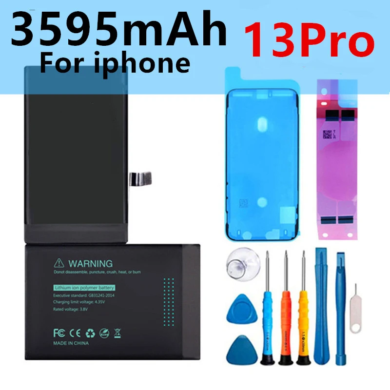 

Original battery For iPhone11promax iphone12 12mini 12pro 12promax 6 6S 5S 5C 7 8 Plus X Xs Max Xr 11 11pro Battery