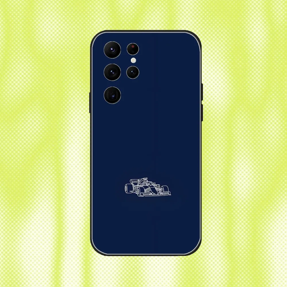 Фото Чехол для телефона Racing W-Williams F1 для Samsung S 25,24,23,22,30,21,10,9,Ultra,Plus,Lite,FE,4,5G, черный мягкий чехол №4