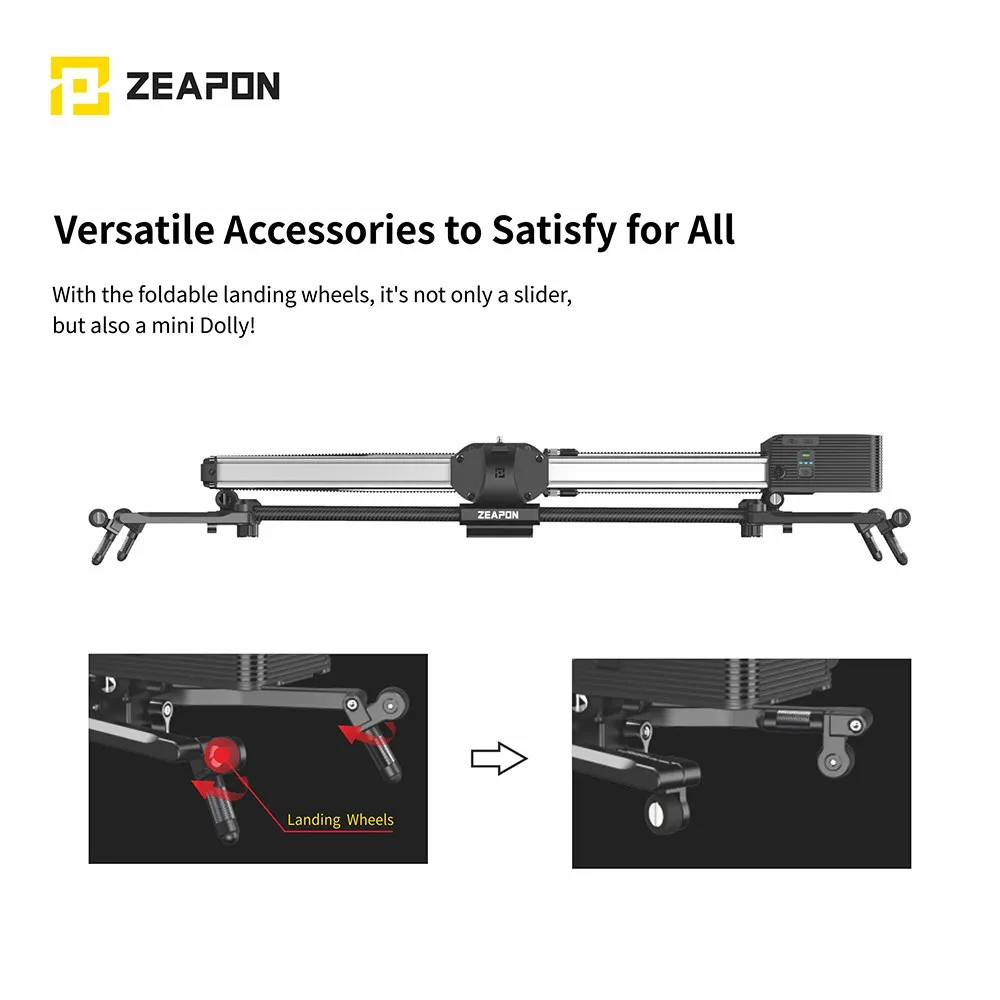 Рельсовый слайдер для DSLR-камеры Zeapon Micro 2 E600 E800 M600 M800 ультратихий моторизованный с