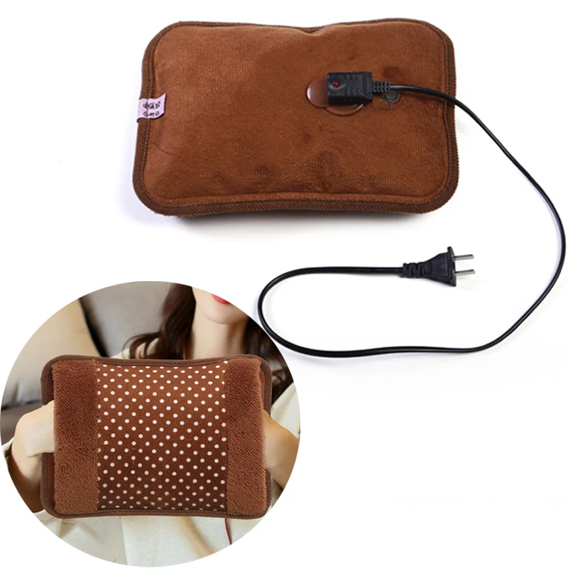 Перезаряжаемая электрическая сумка для горячей воды с европейской вилкой