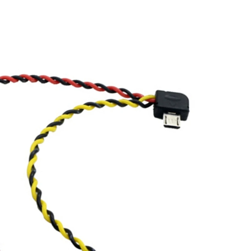

20cm Video Output Line Micro USB to AV Out Cable 5.8G Receiving Applicable for SJ4000 SJ5000 SJ6000 Cameras