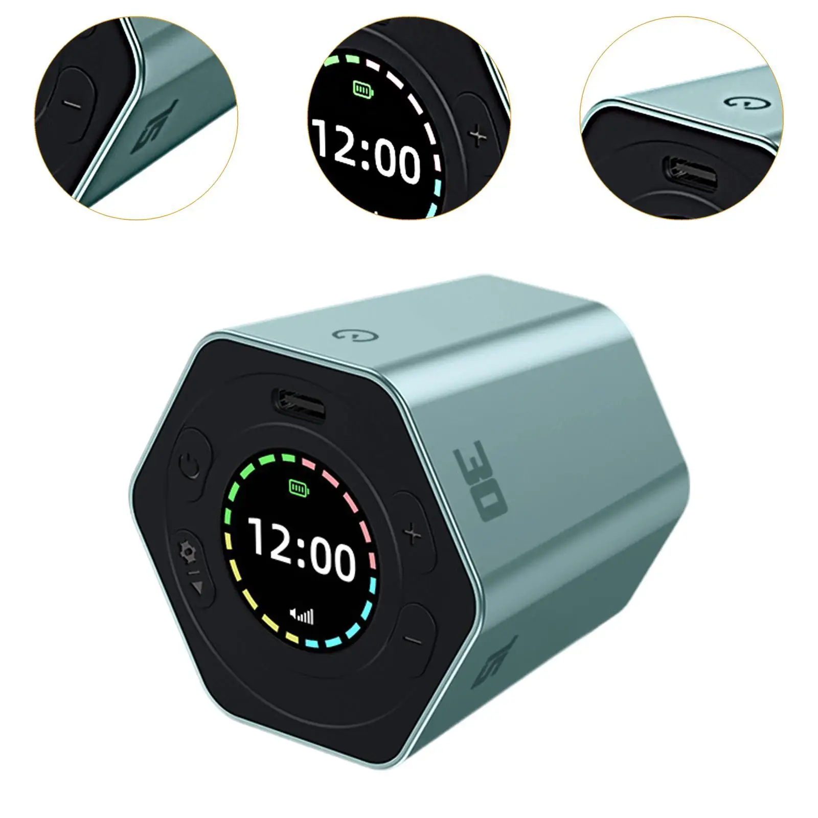 Кубический таймер с гравитационным датчиком кухонный для рабочих задач и встреч