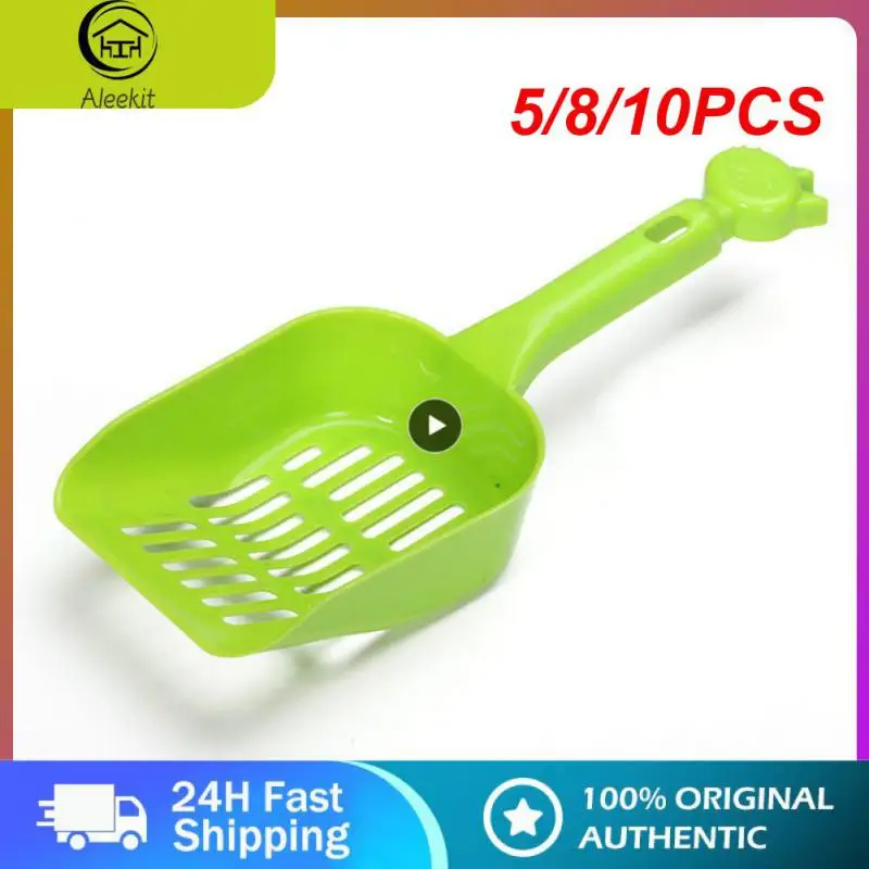 

5/8/10 шт., пластиковые лопатки для кошачьего туалета