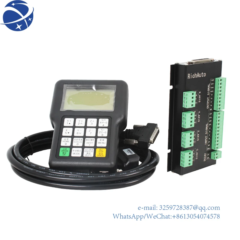 

Woodworking machine 4 axis richauto A18 cnc router dsp controller