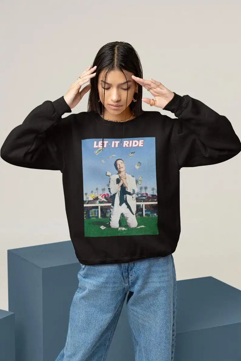 Рубашка Let It Ride - винтажная рубашка из фильма гамблера толстовка для любителей