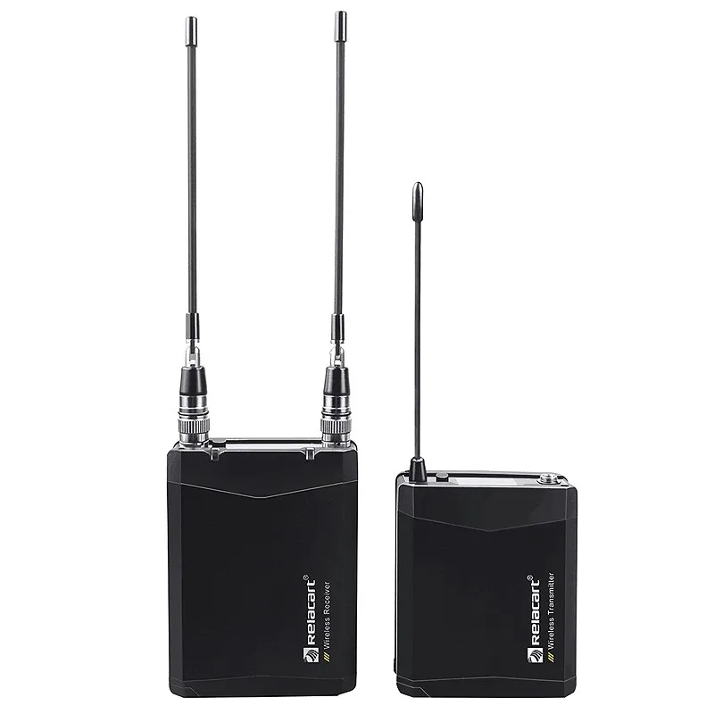 Relacart телефон беспроводной микрофон UHF оборудование для прямой трансляции запись