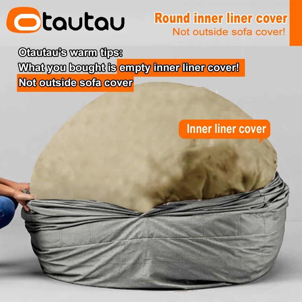 Otautau Водонепроницаемый Чехол Для Дивана Круглая Подушка Tec Recliner Из Твердого