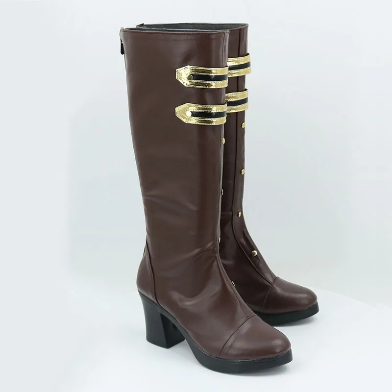 Обувь для косплея из искусственной кожи Хэллоуина